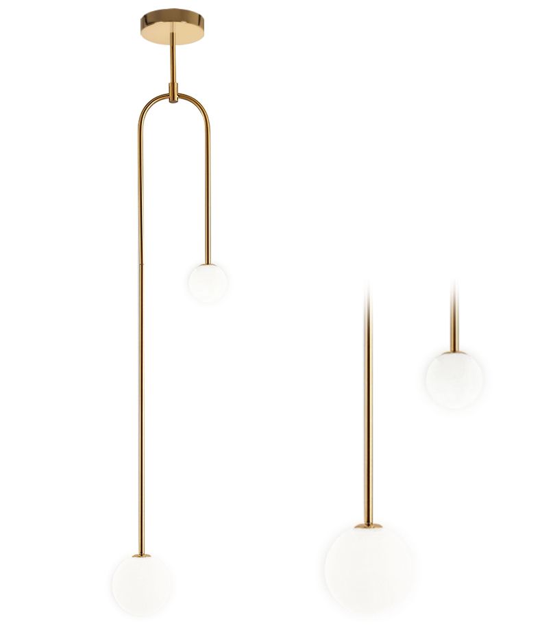Lampa Gold APP964-2CP 1