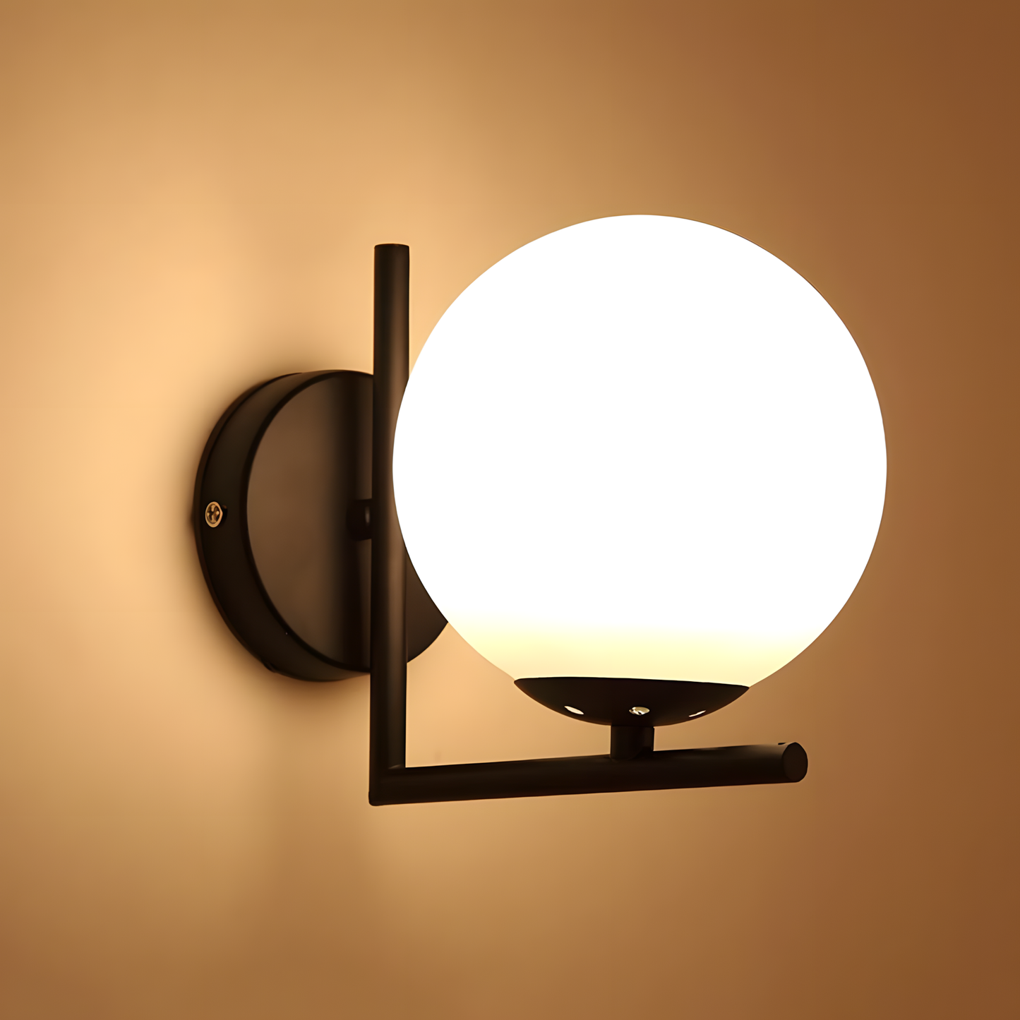 Lampa De Perete G101-1w Black White  6