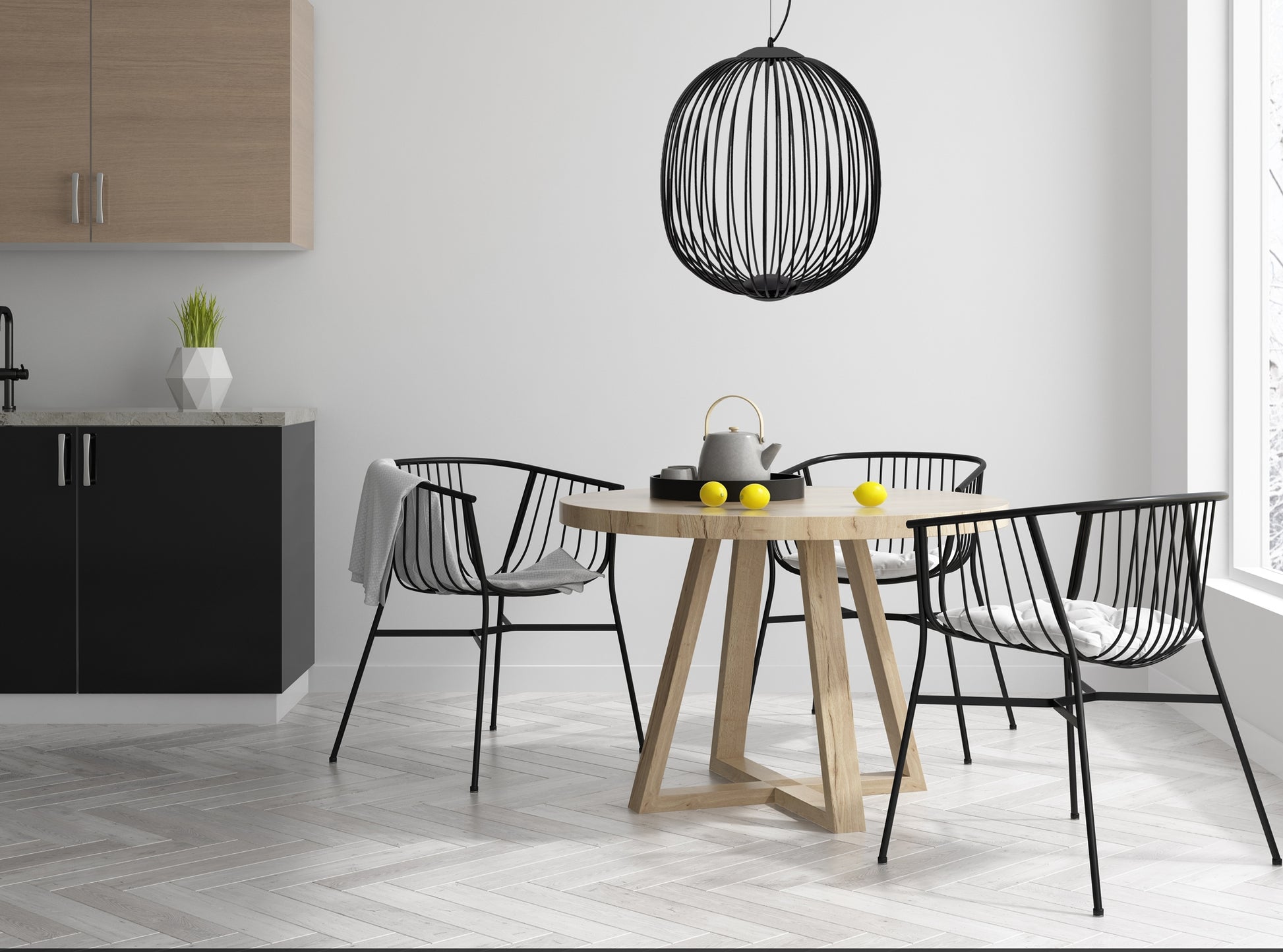 Lampa APP967-1CP Black  6