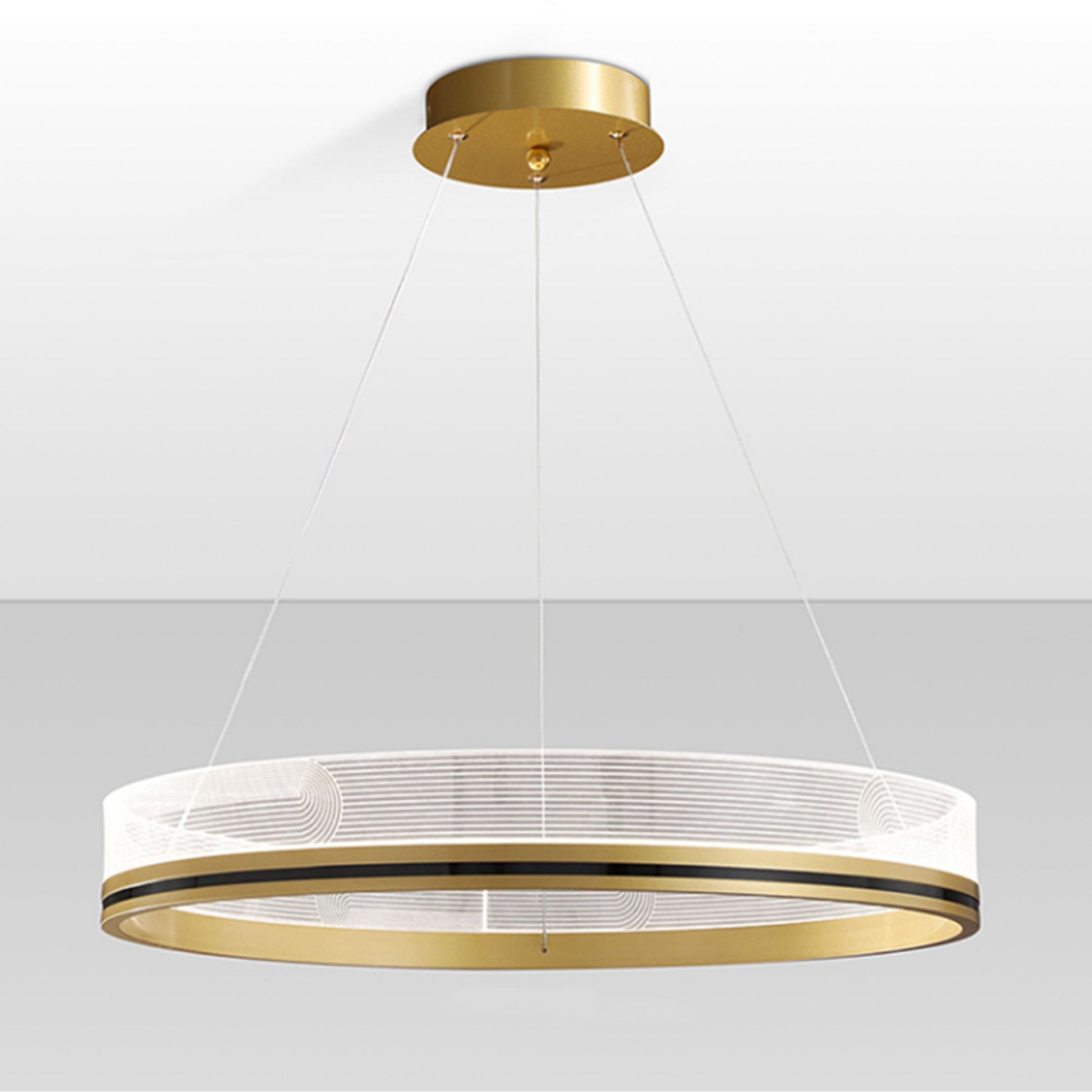 Lampă suspendată APP1190-CP Gold 60cm  7