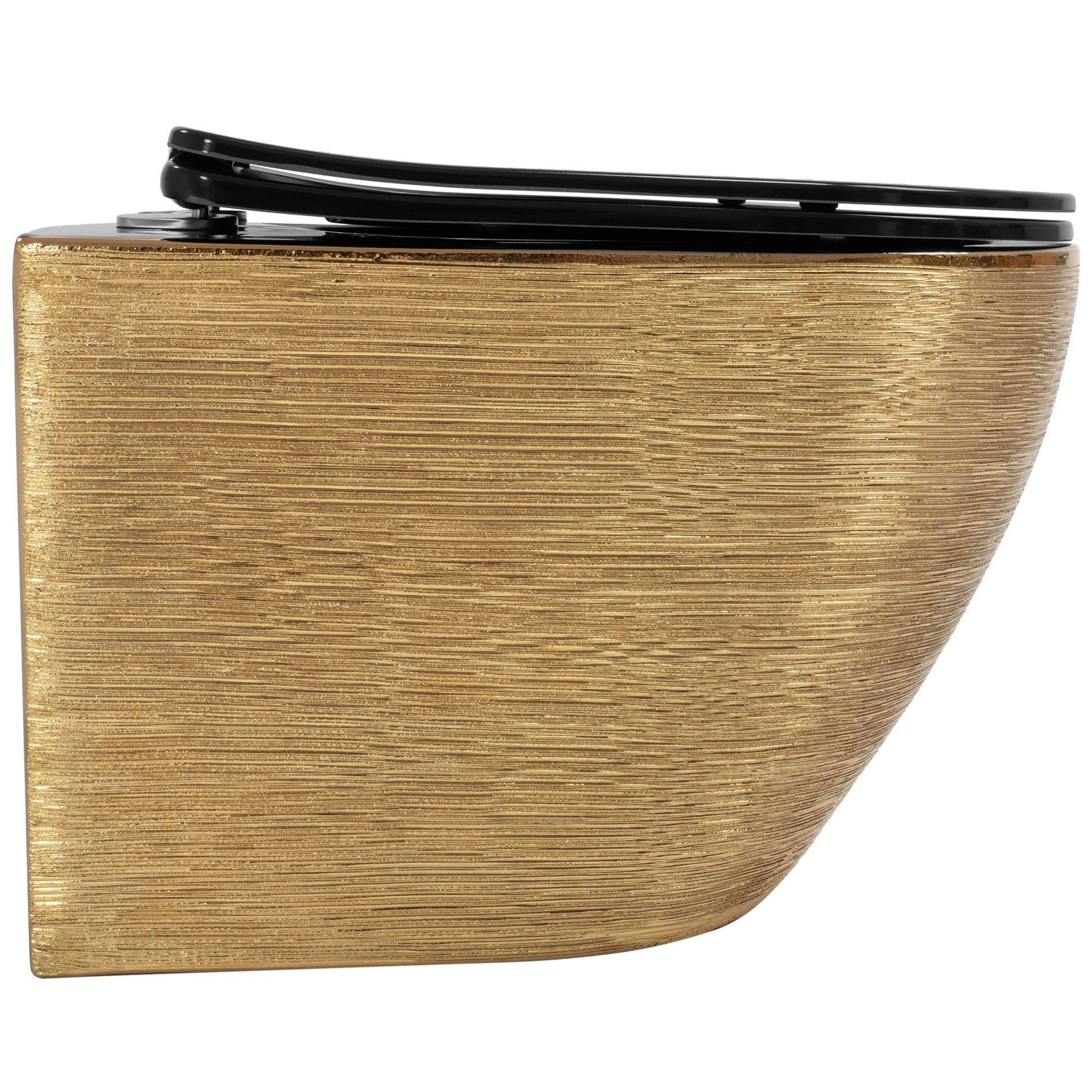 Vas Wc Rea Carlo Mini Tornado Black Brush Gold  5