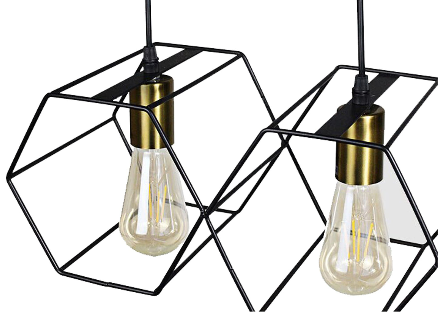 Lampă suspendată APP1133-5CP Black Gold  2