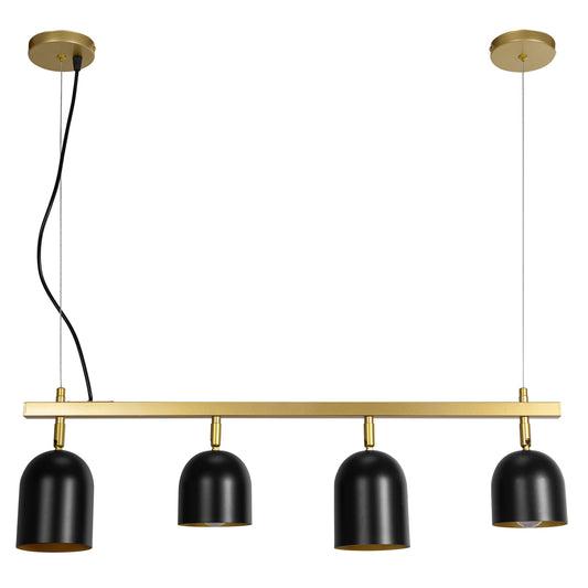 Lampă De Tavan APP1031-4CP Black  1