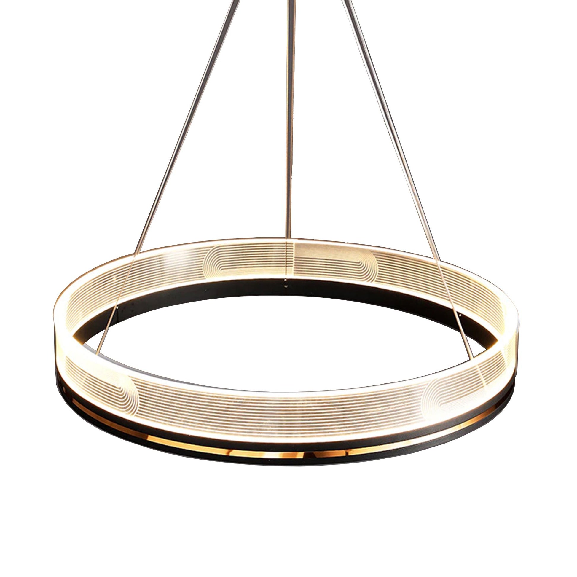 Lampă suspendată APP1192-CP Black Gold  8