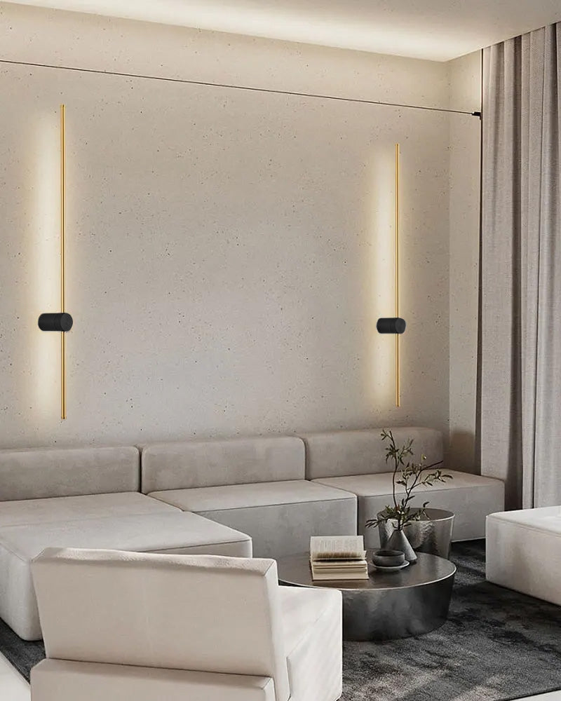 Aplică De Perete Led Lhj062-w Black Gold  4