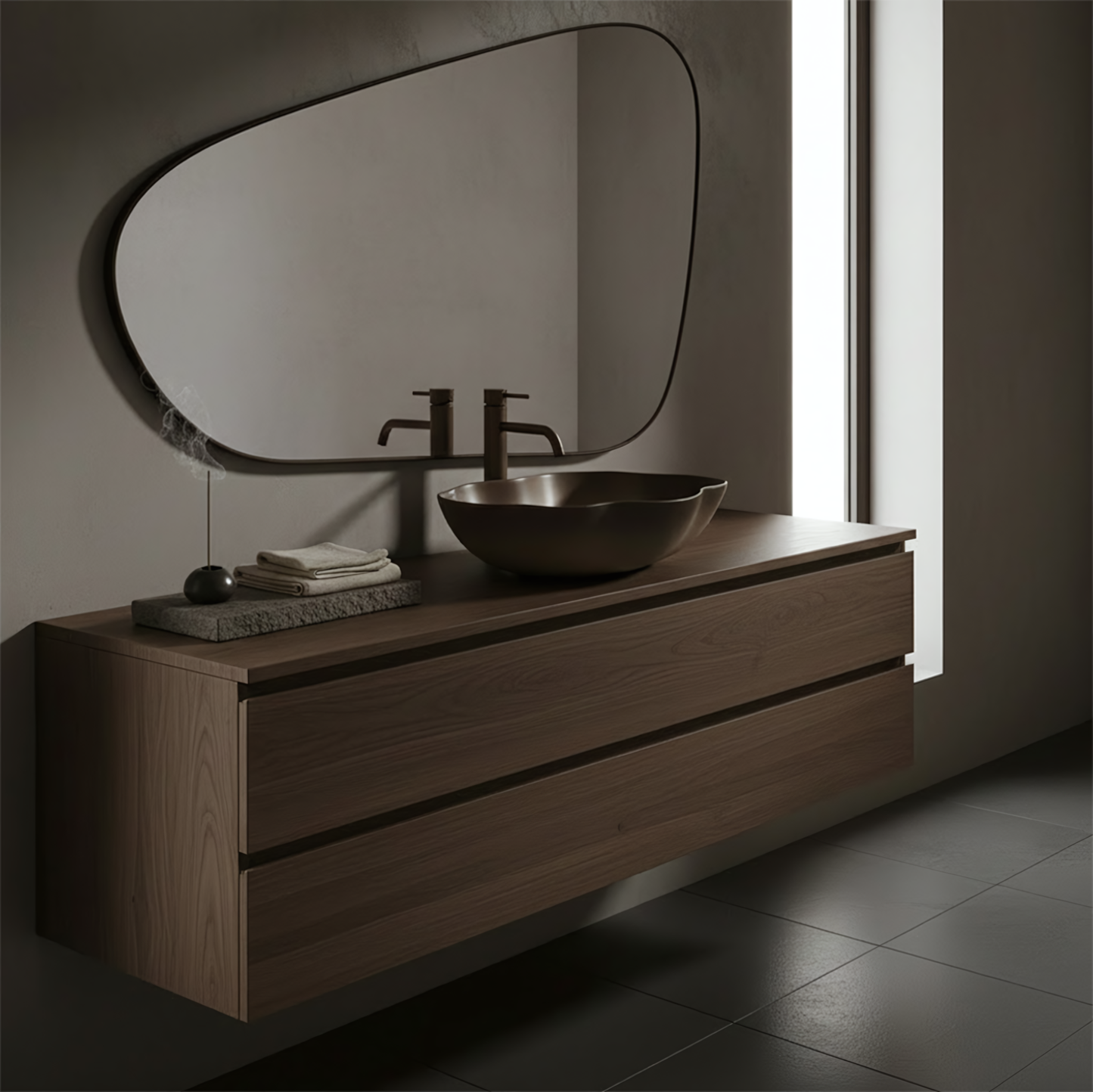 Lavoar pe blat Rea Pearl Ombre  9