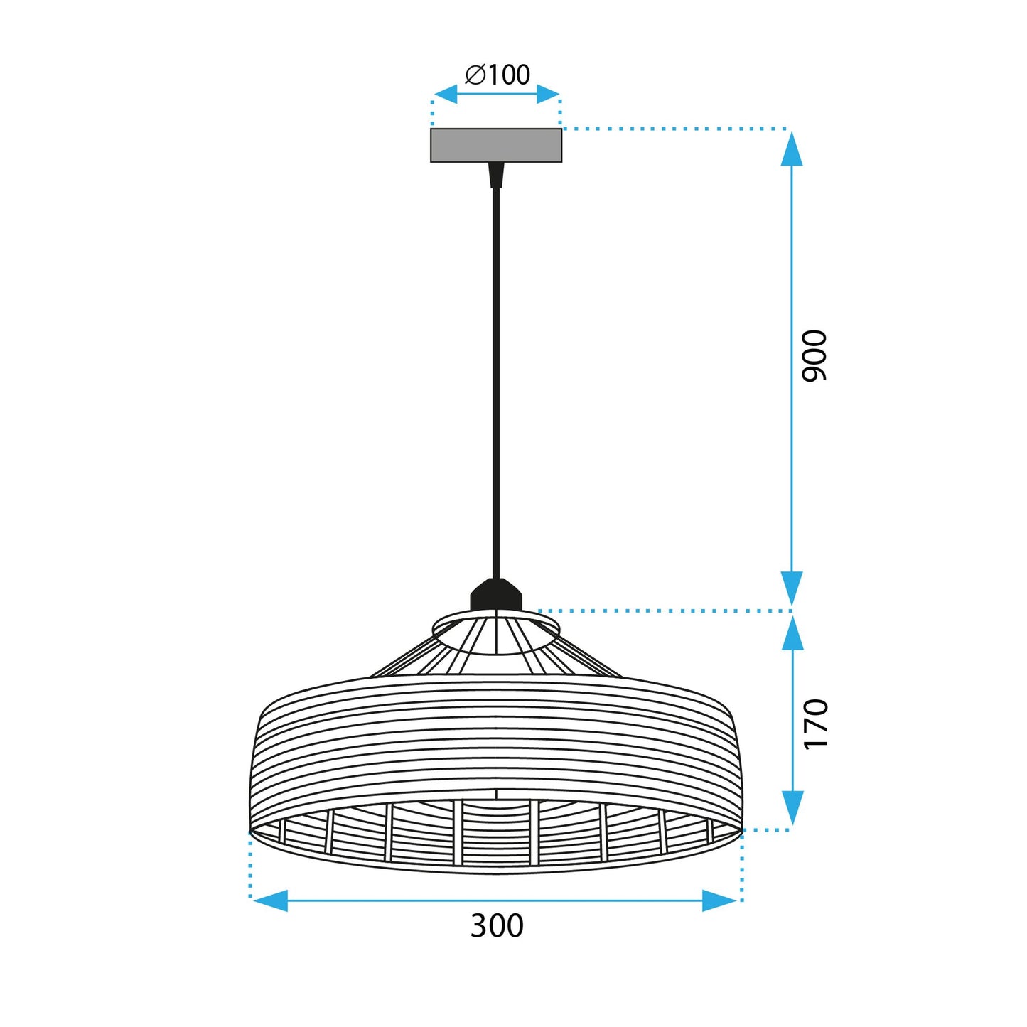 Lampă de tavan APP1317-1CP  7