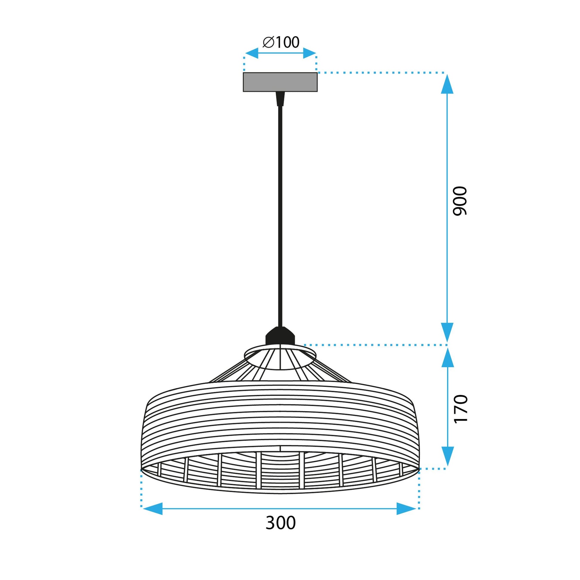 Lampă de tavan APP1317-1CP  7