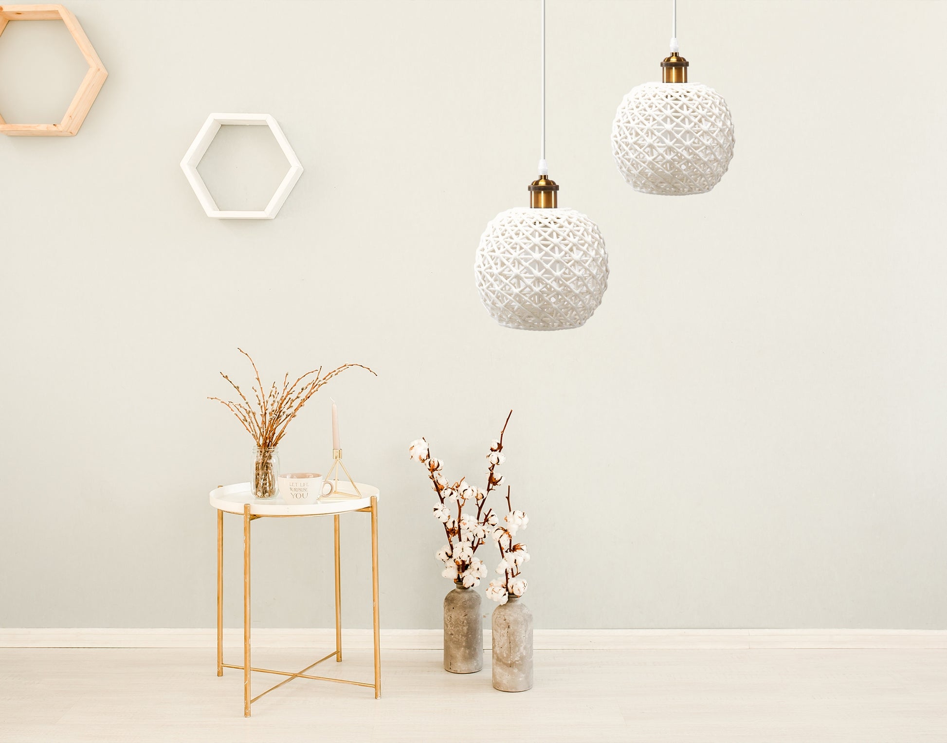 Lampa APP1007-1CP White O  4