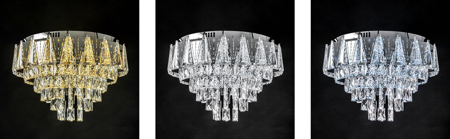 Lampă de tavan din cristal Plafond LED APP776-1C  7