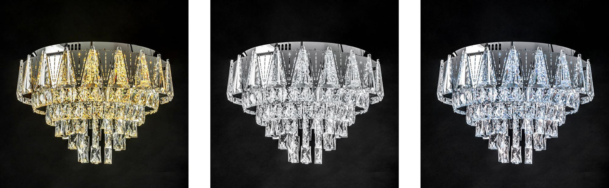 Lampă de tavan din cristal Plafond LED APP776-1C  7
