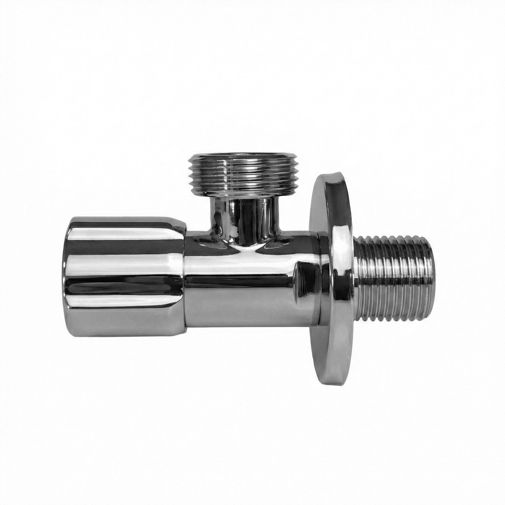 Robinet colțar 02 1/2" x 3/4" Chrome  3