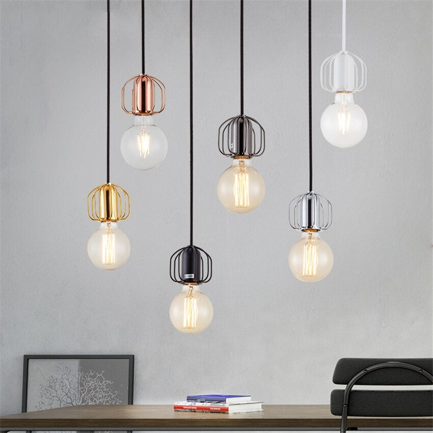 Lampa De Tavan Suspendabila Loft Black APP591-1CP  3