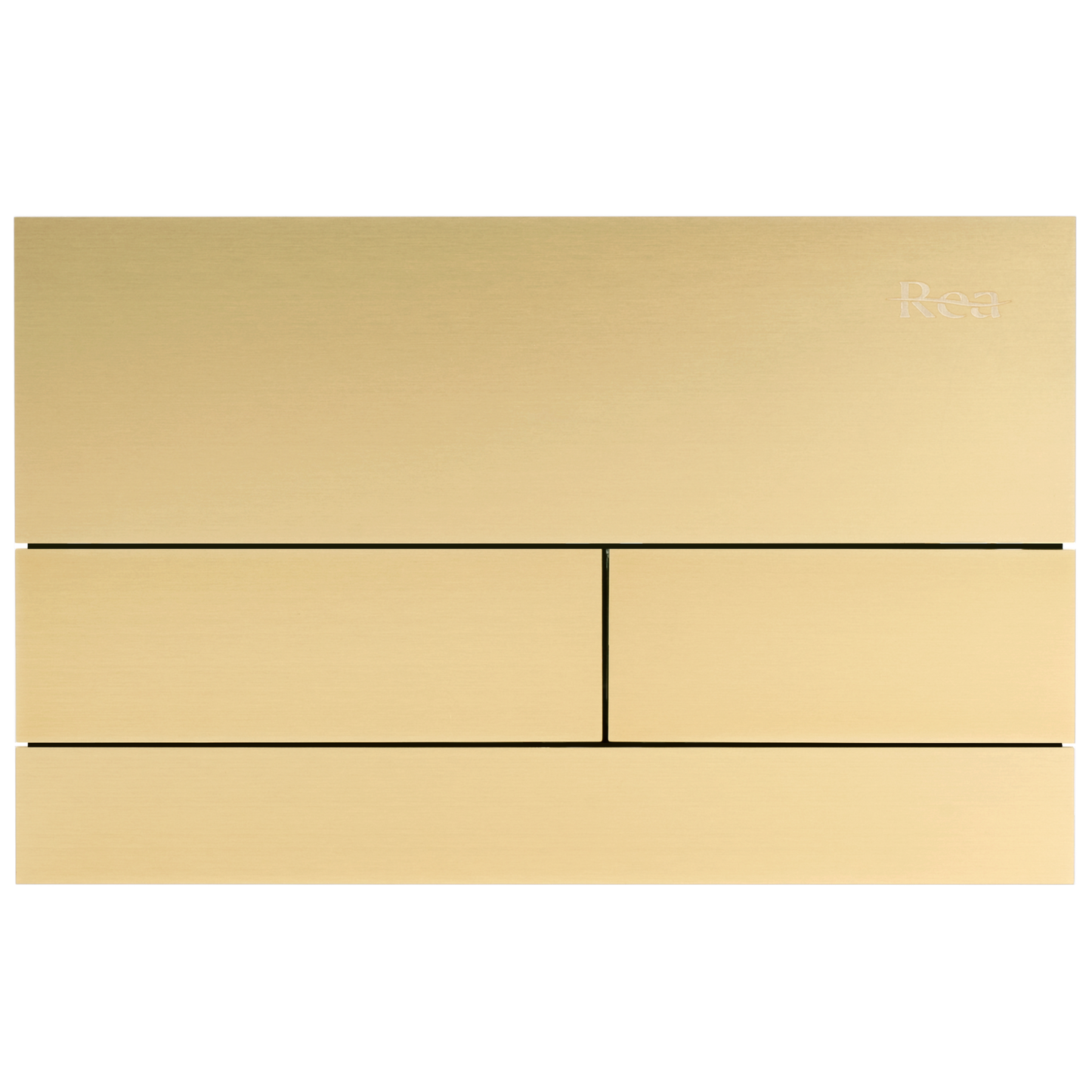 Cadru Wc Încastrat Rea Cu Buton T Brush Gold  4