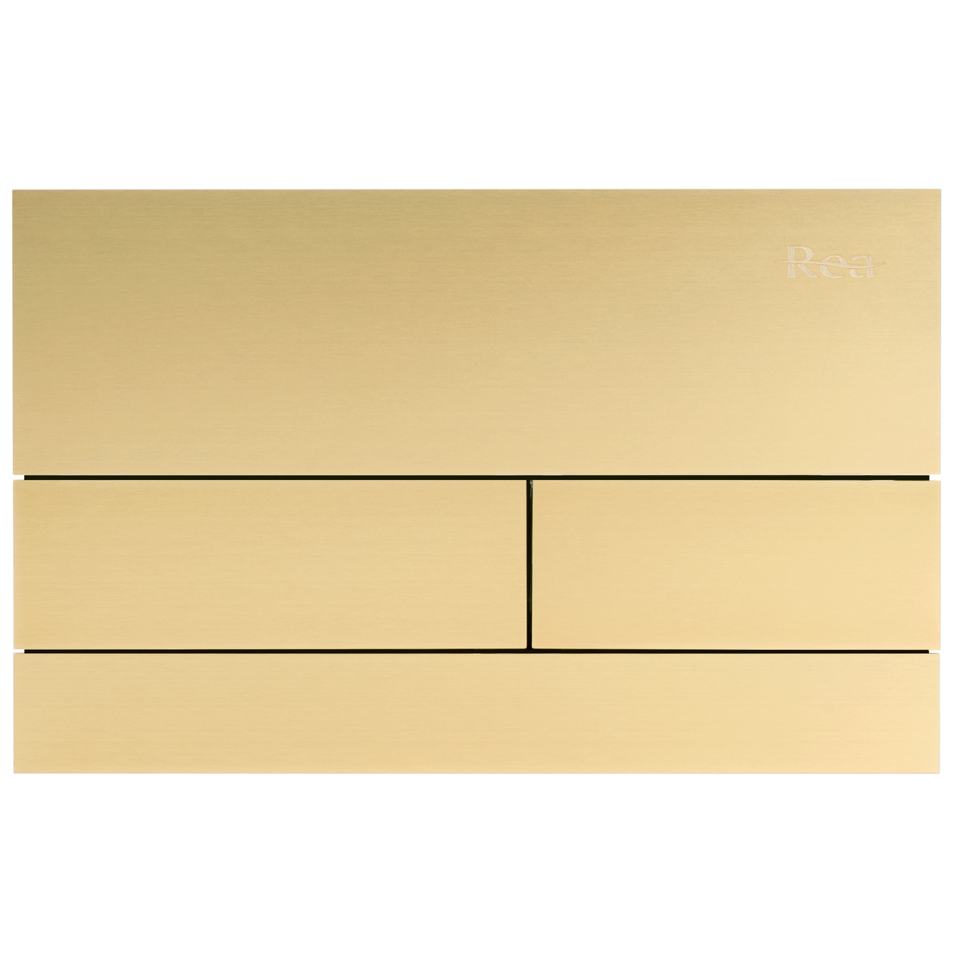 Cadru Wc Încastrat Rea Cu Buton T Brush Gold  4