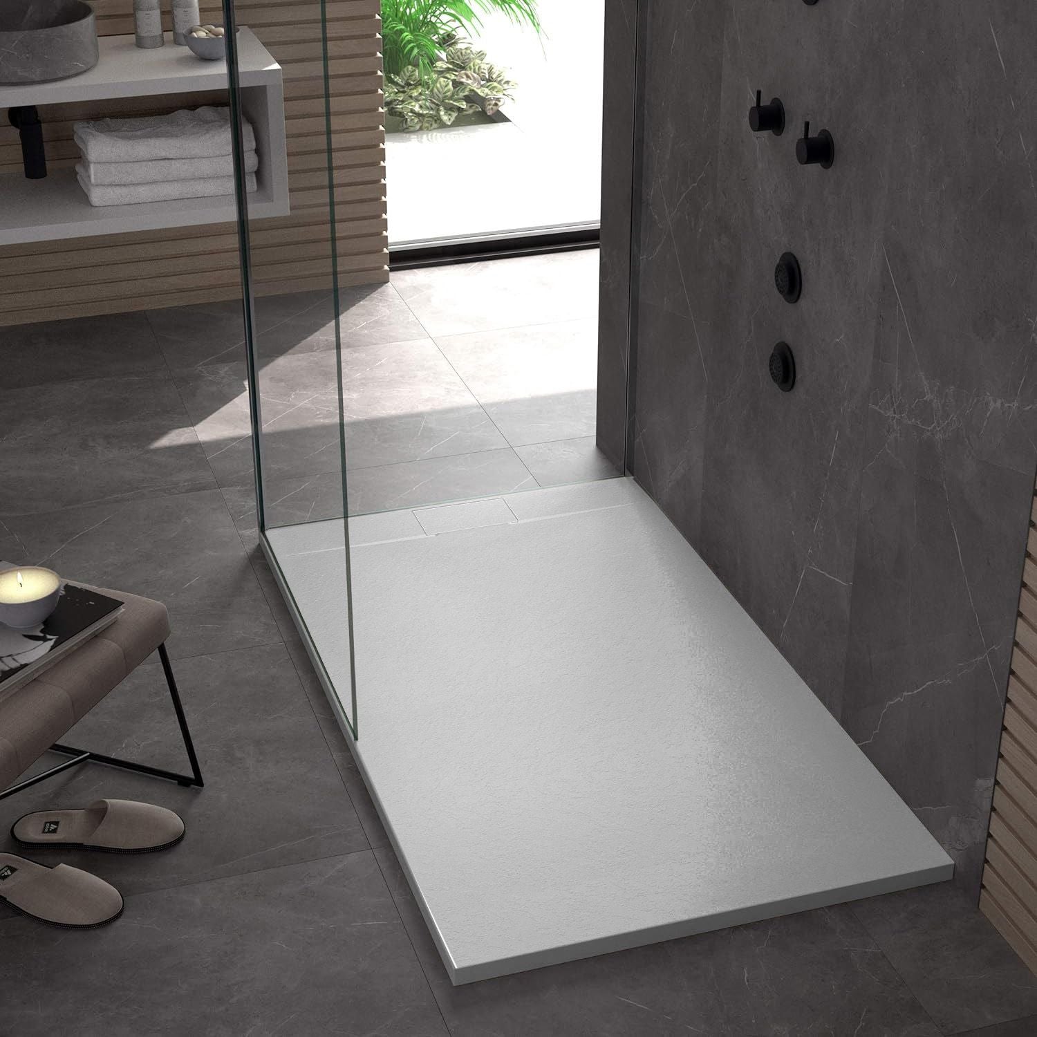 Cadita de dus Bazalt White 80x120  4