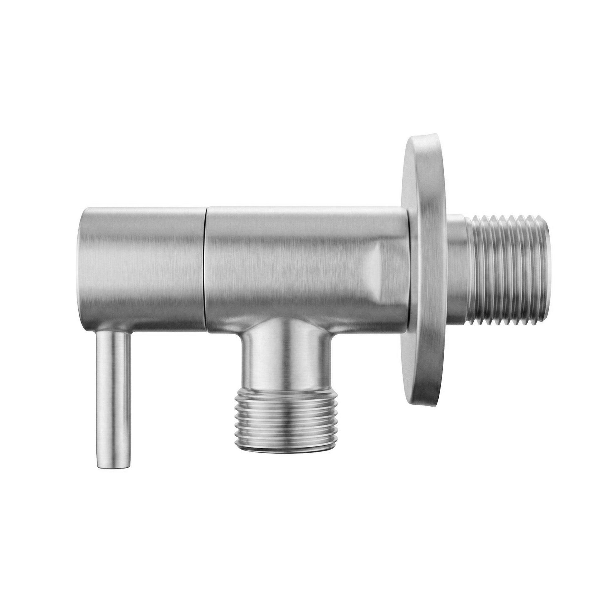 Robinet Colțar 1/2" X 3/8" Brush Nickel 3