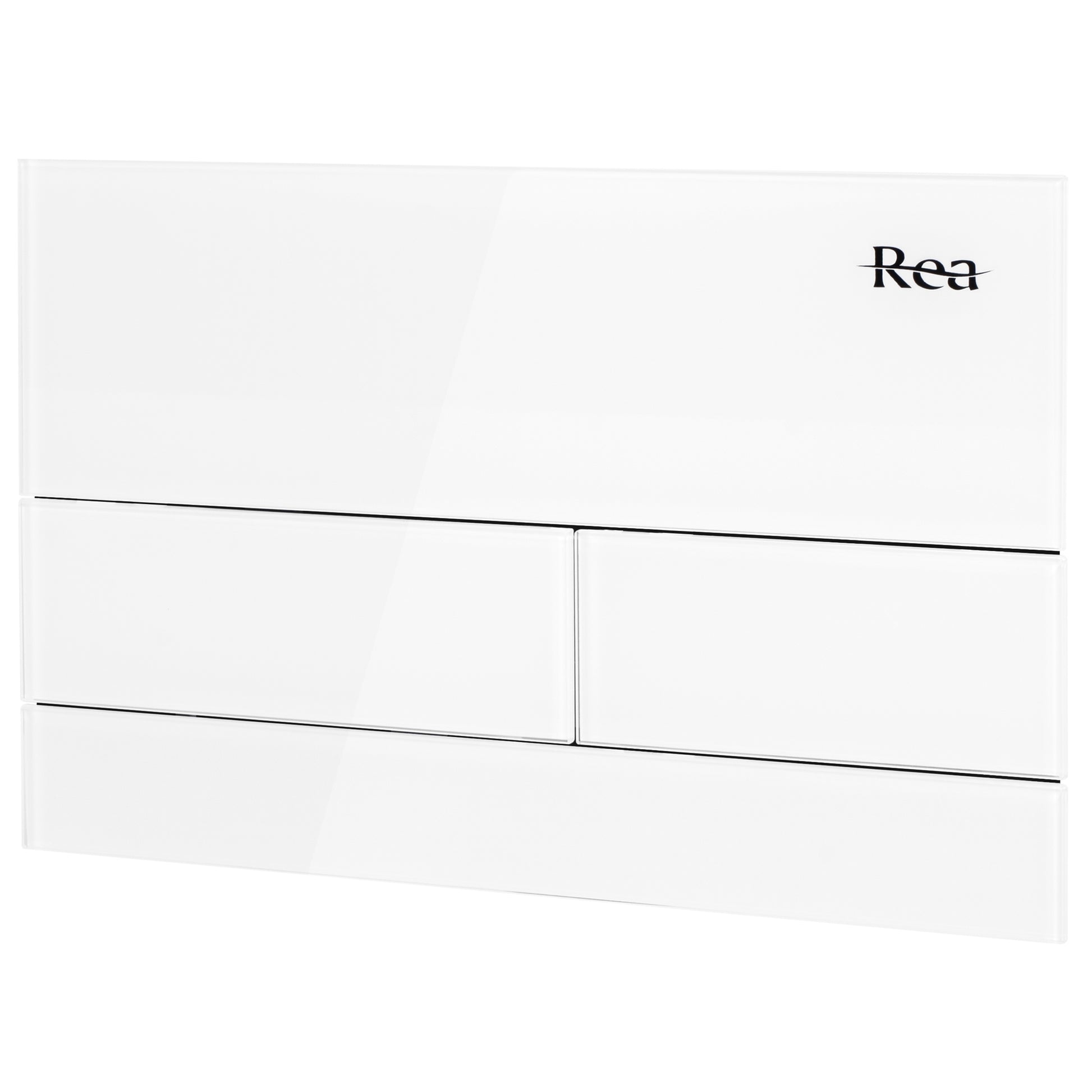 Cadru Wc Încastrat K011a-q Rea Cu Buton T White Glass  5