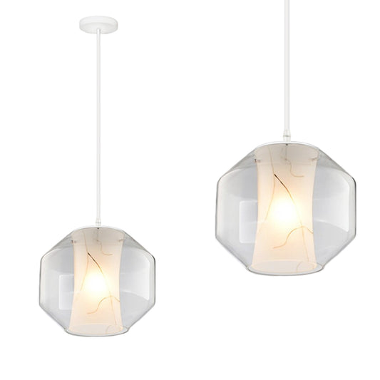 Lampă Modernă Aurie Neagra White Marble APP908-1CP  1