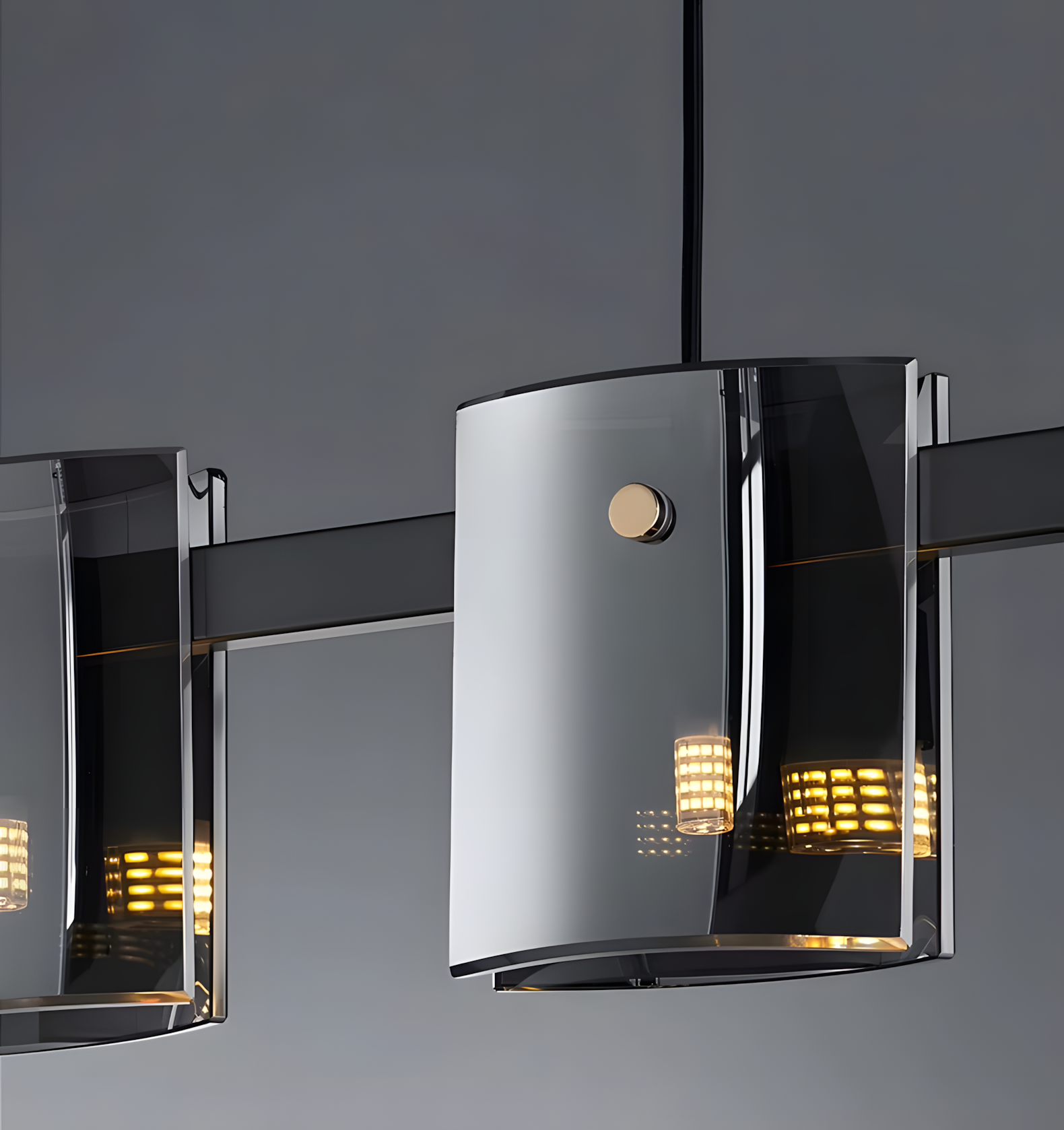 Lampă De Tavan APP1706-5CP Grey G9  4