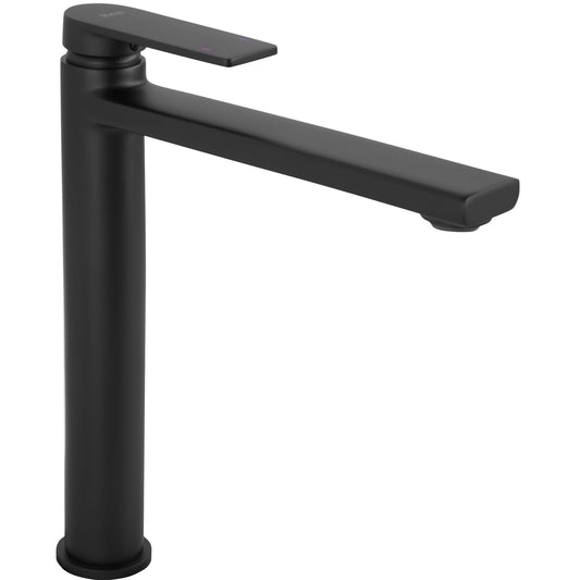 Baterie pentru lavoar Rea Verso BLACK Matt High  1