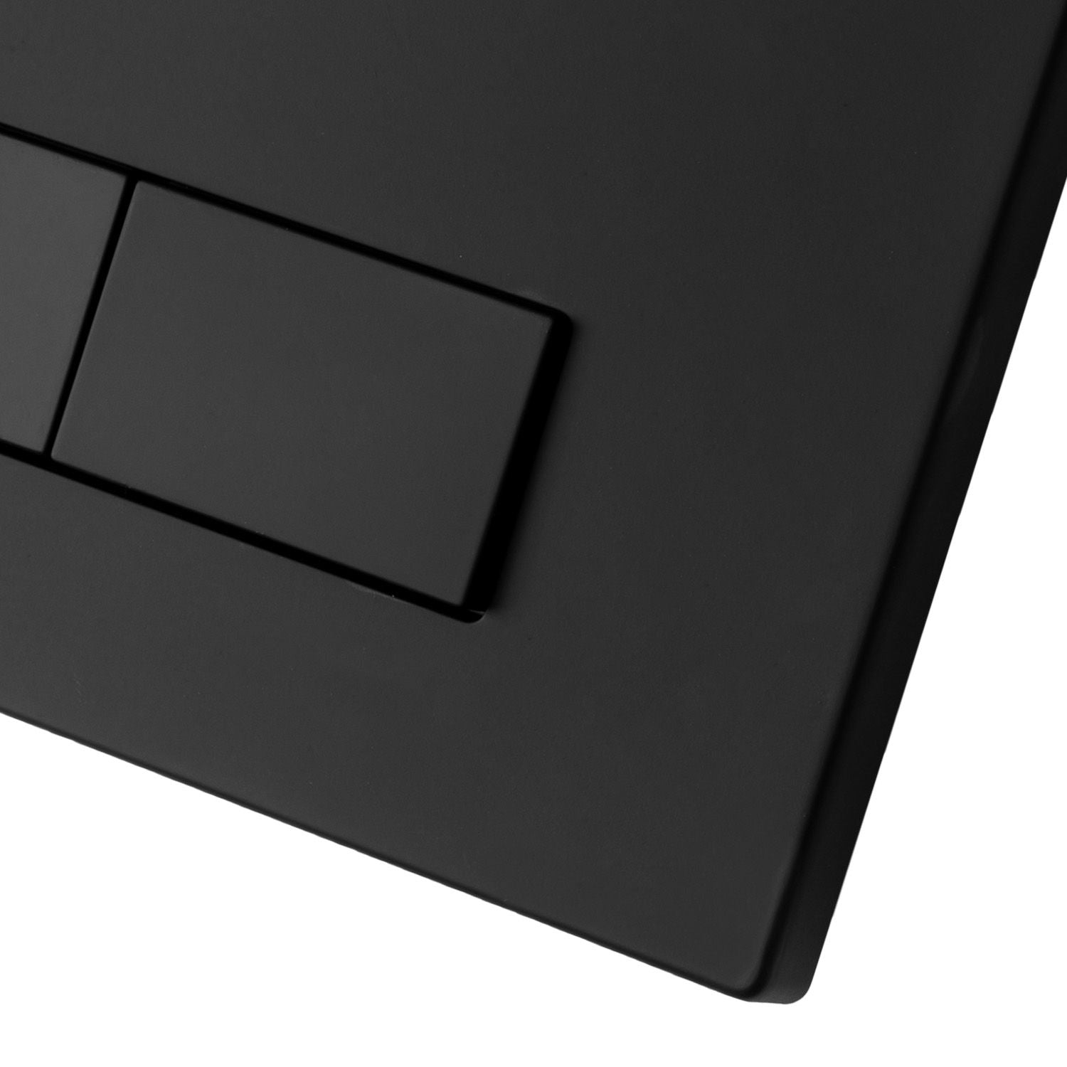 Buton H pentru cadru WC încastrat Black Mat  3