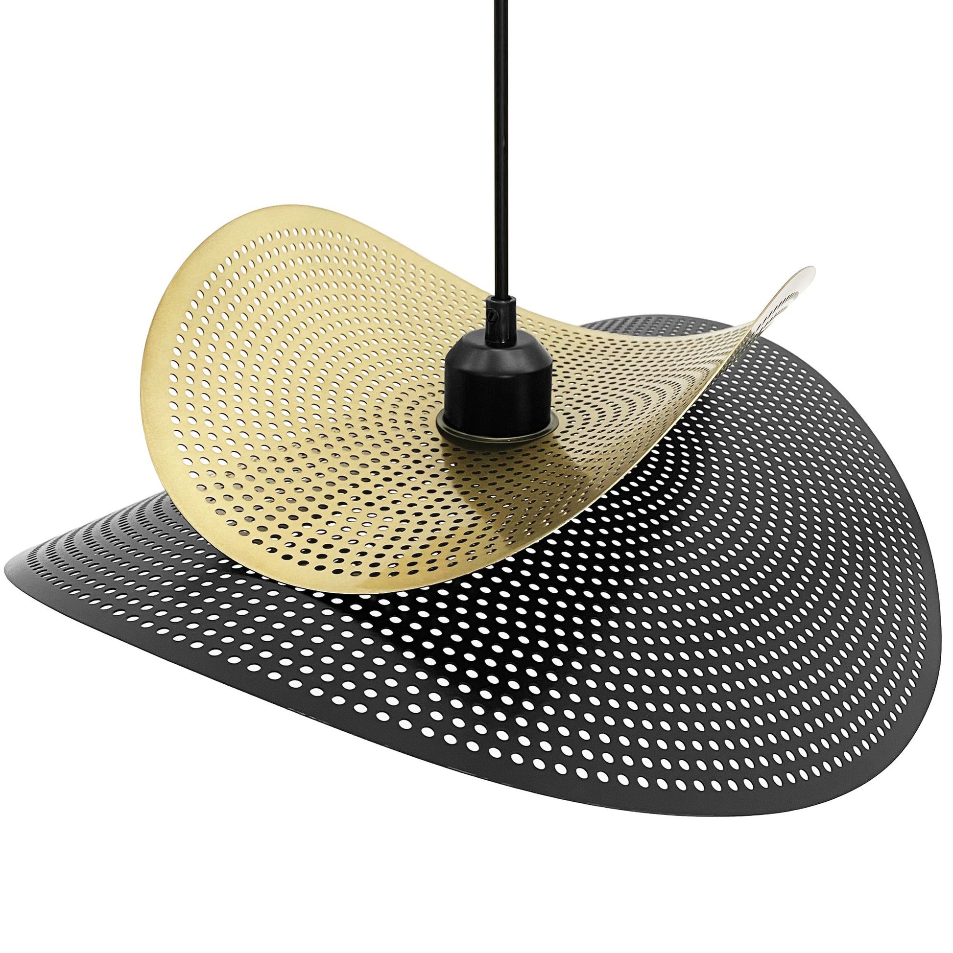Lampă de tavan APP1471-1CP black/gold  4