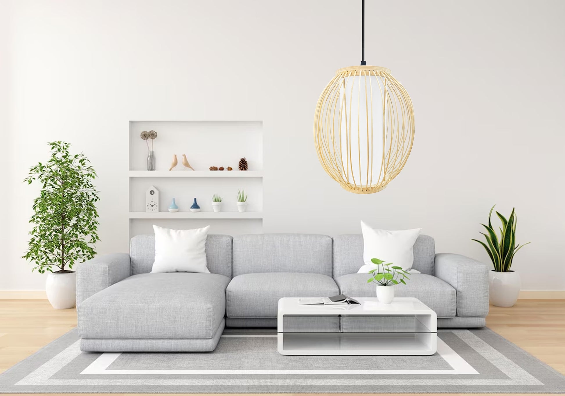 Lampă De Tavan Bamboo APP1634-1CP  5