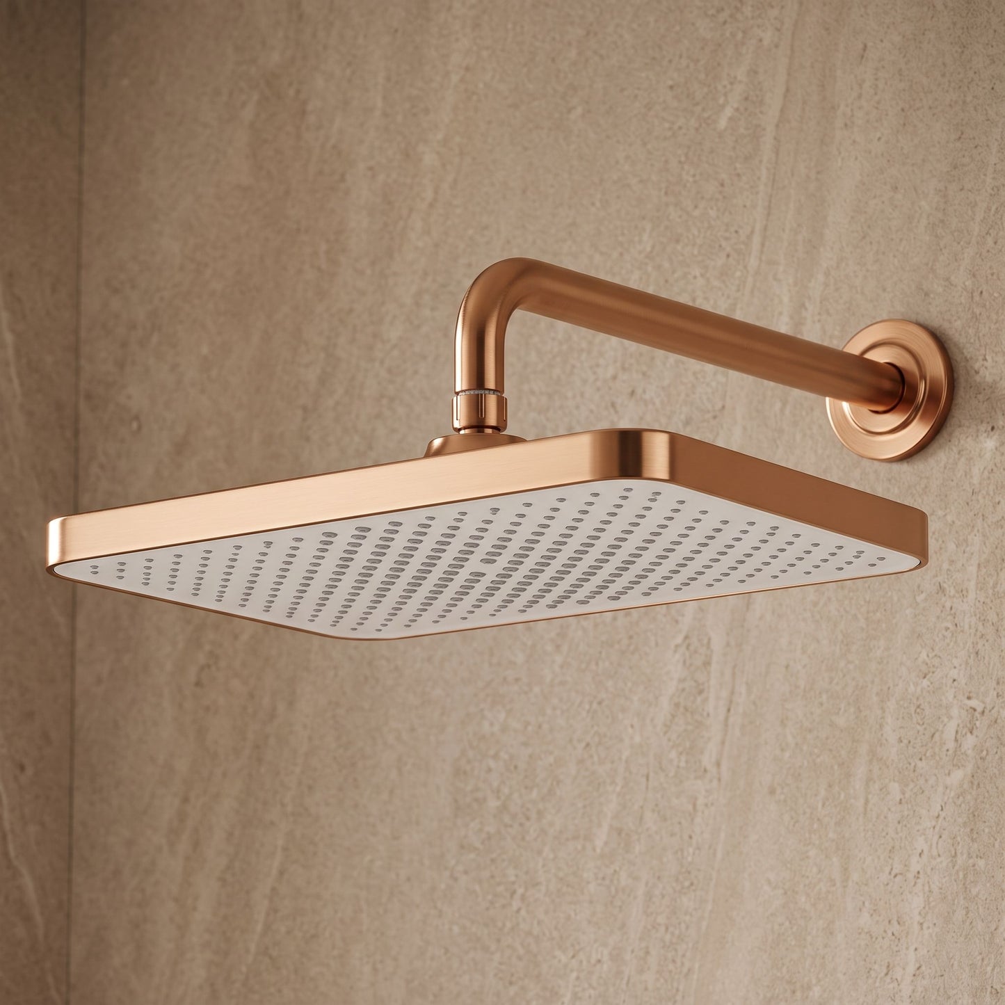 Pălărie De Duș Dreptunghiulară REA JS-032 Brushed Copper 6