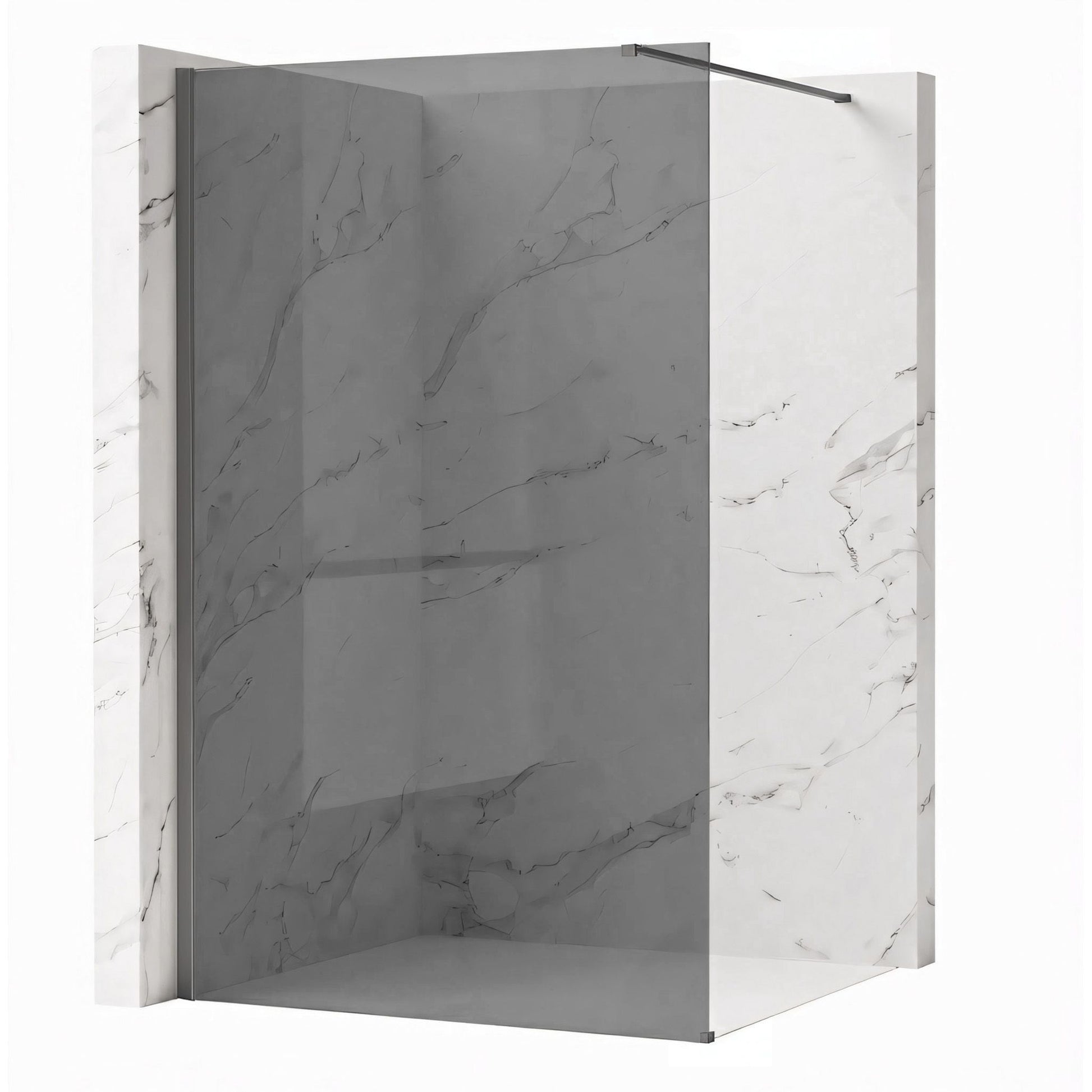 Paravan de dus Rea Flexi Grey / Titan 120  1