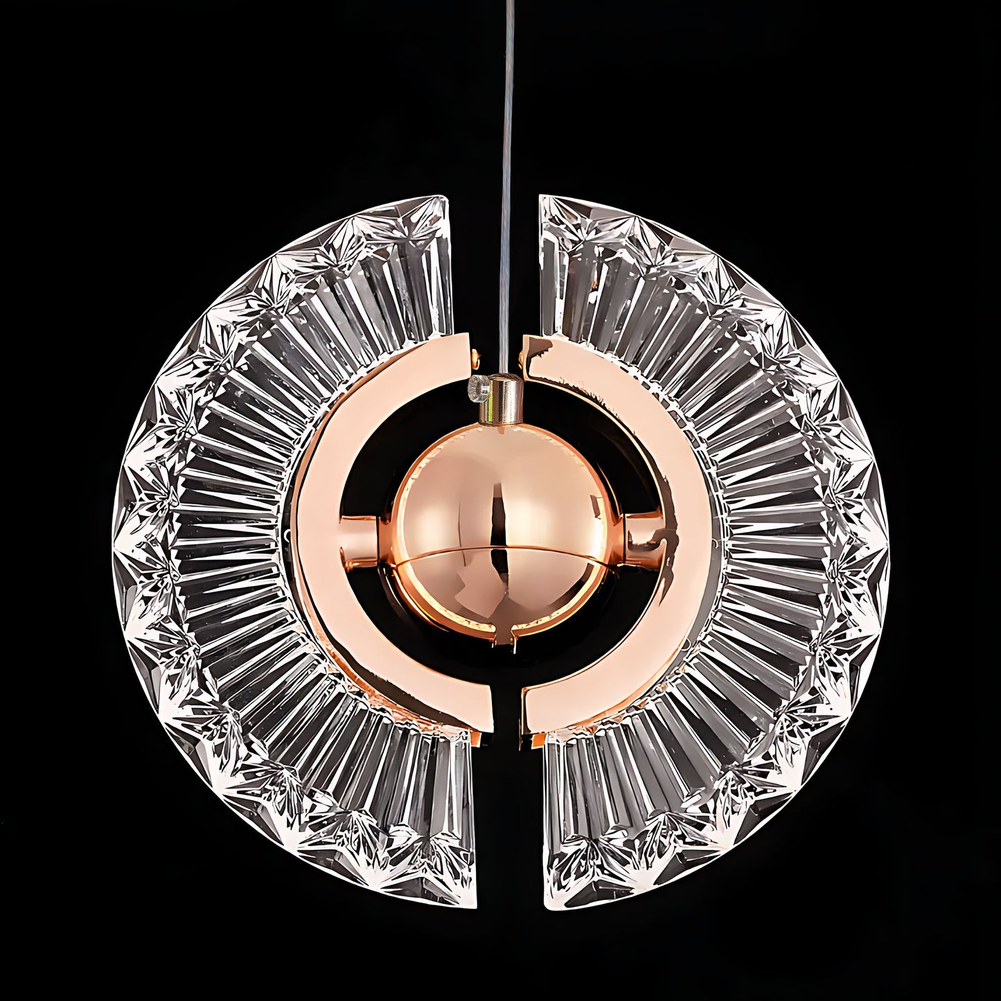 Lampa Led Lhj108-2cp Gold  9