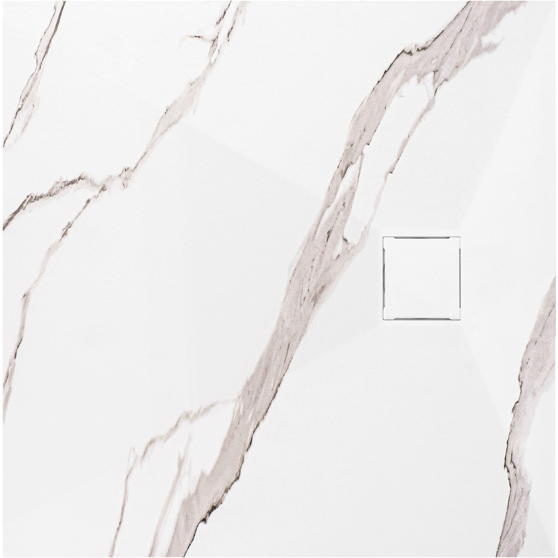 Cada de duș Magnum CARRARA WHITE 90x90  1