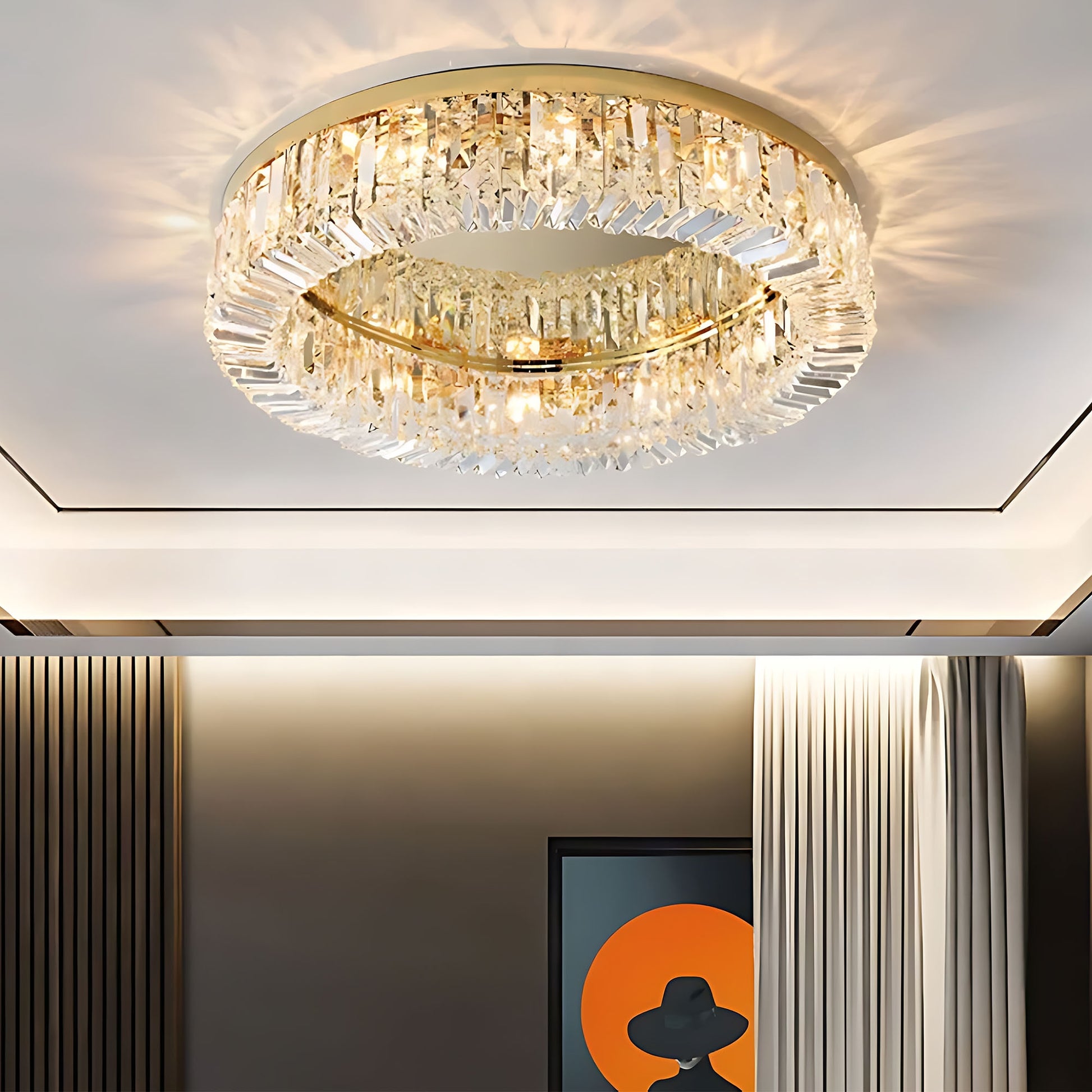 Lampa APP1729-8C 60 Cm Gold  6