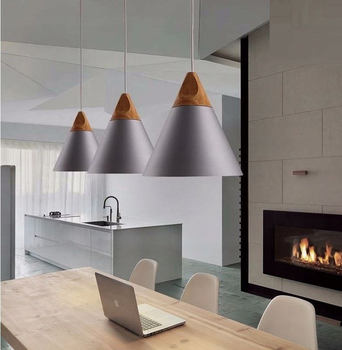 Lampa DE TAVAN SUSPENDABILA Scandi A alb  8