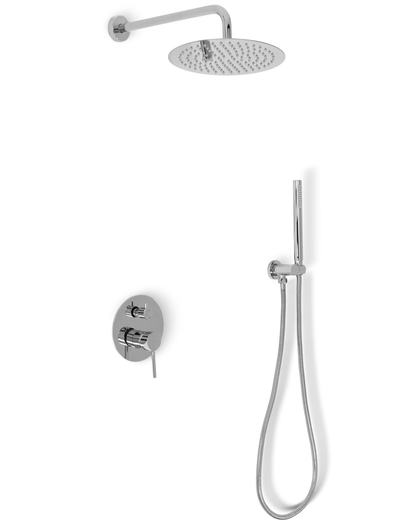 Set de dus REA Lungo Crom + BOX 2
