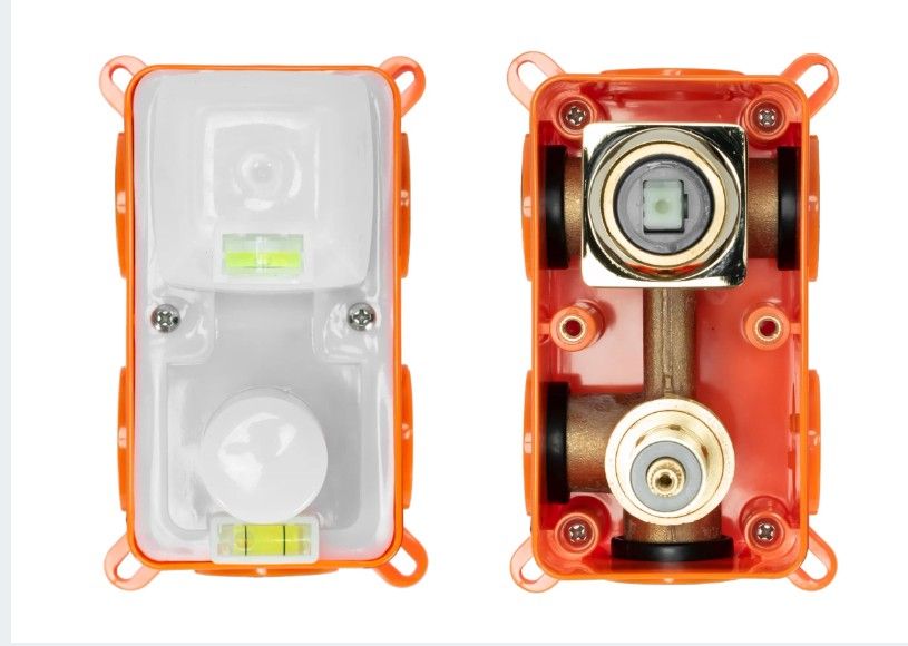 Set de duș incastrat Rea Verso  AURIU PERIAT CU BOX  6