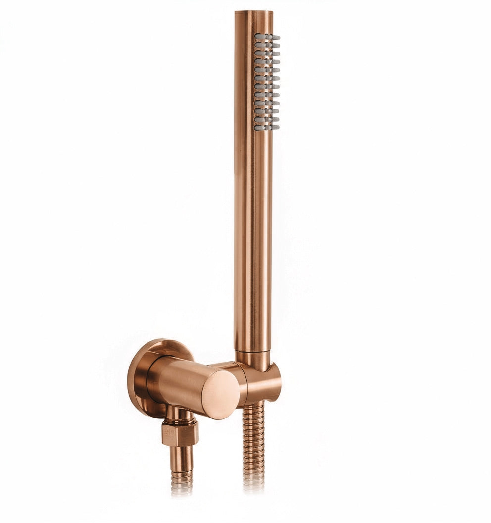 Set De Dus Incastrat Rea Foss Clif Brush Copper + Box  4