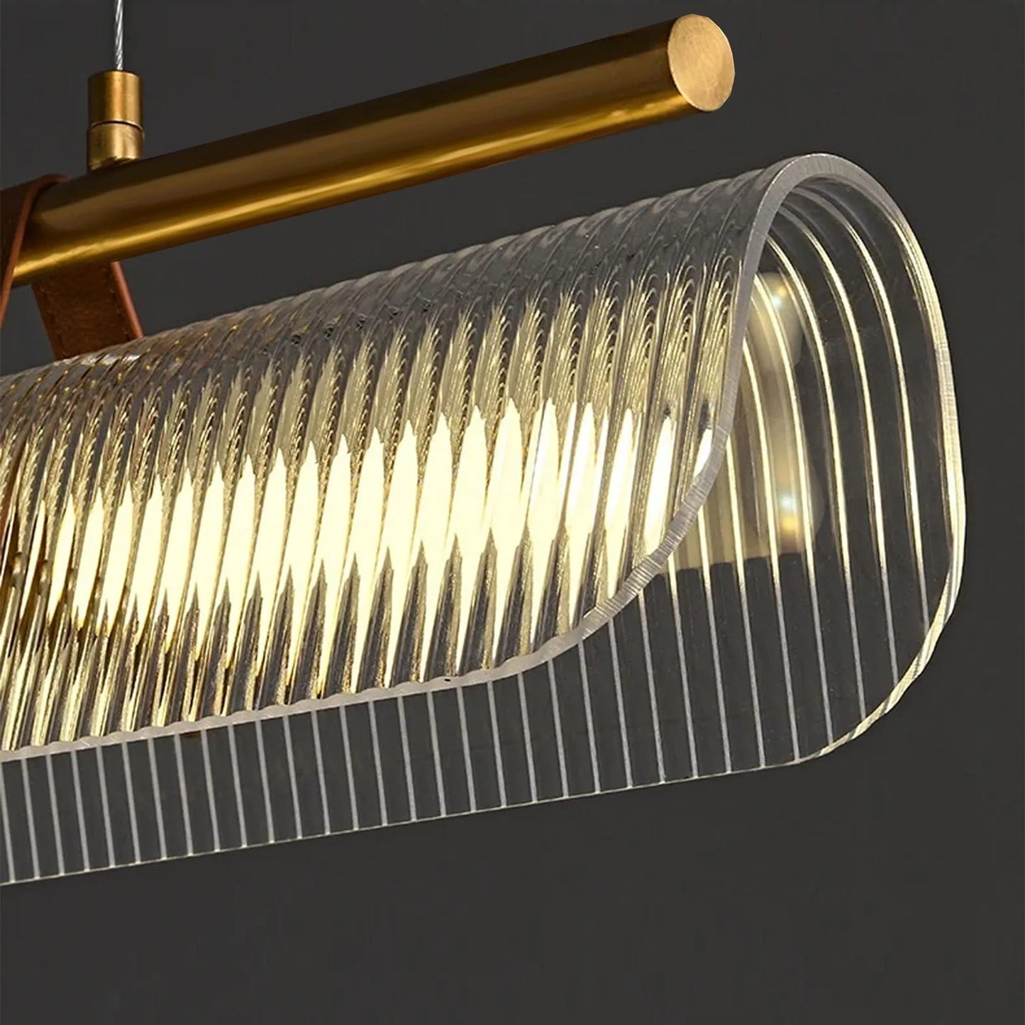 lampă suspendată LED APP1796-CP Brush Gold  6
