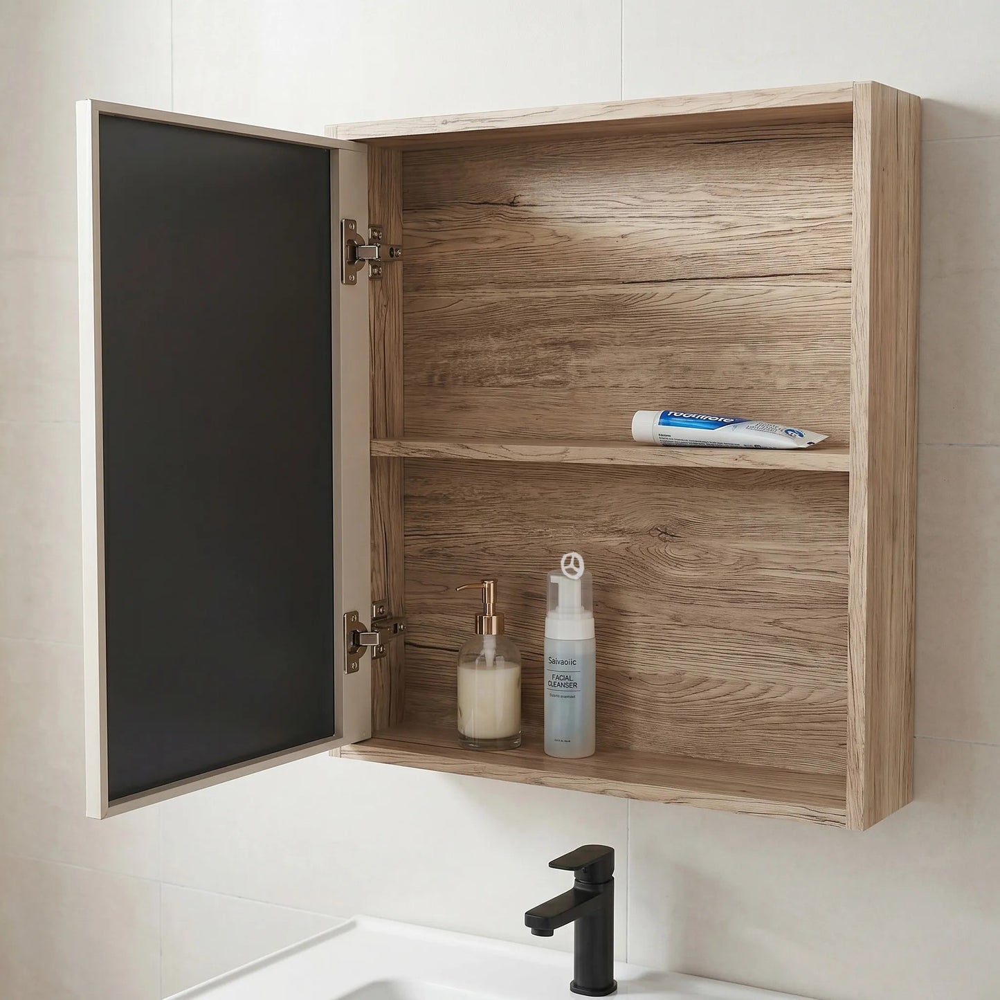 Set mobilier de baie cu lavoar Gama T25023 QHM 60CM  6