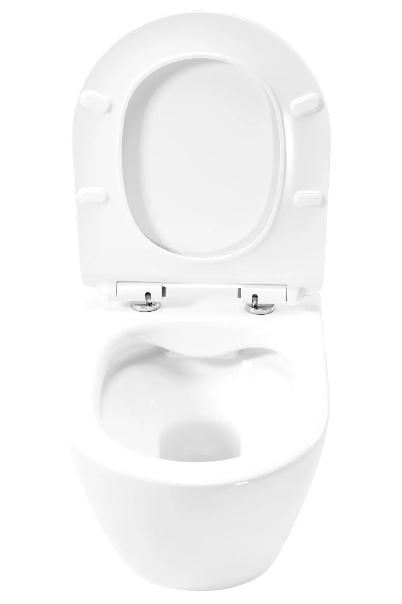 Set vas WC + Bideu CARTER alb suspendabil  6