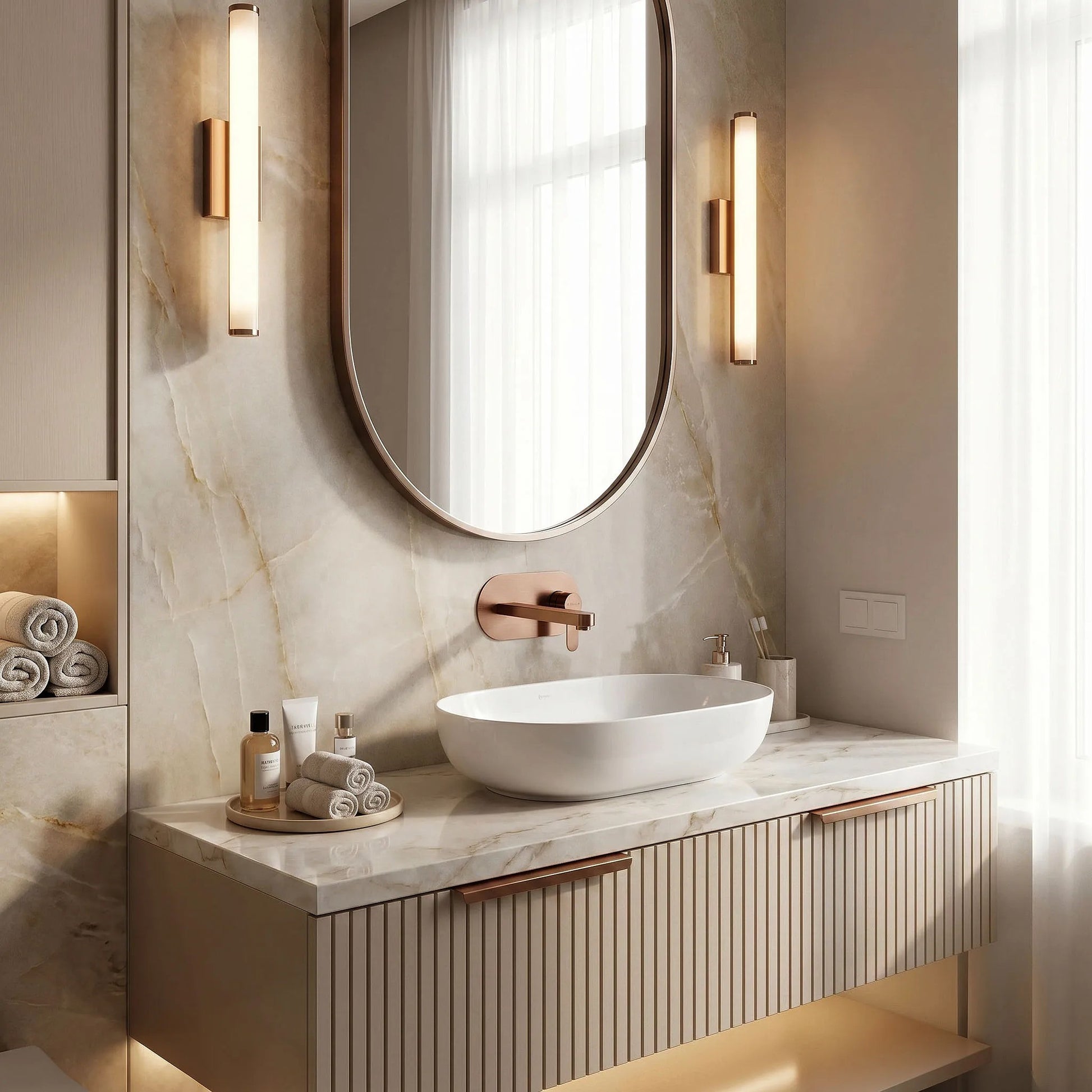 REA Arcos Brush Copper baterie de culoare  6