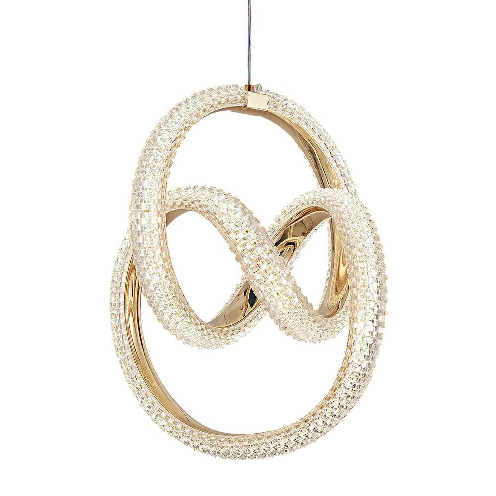 Lampă suspendată LED G068-CP Gold  6