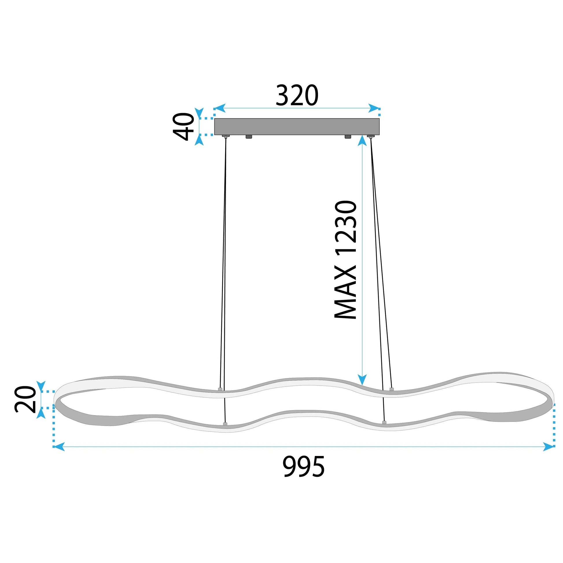 Lampa LED LHJ028-CP GOLD  6