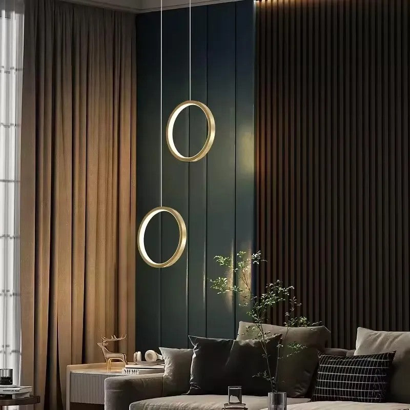 Lampă suspendată LED G112-CP Gold  6