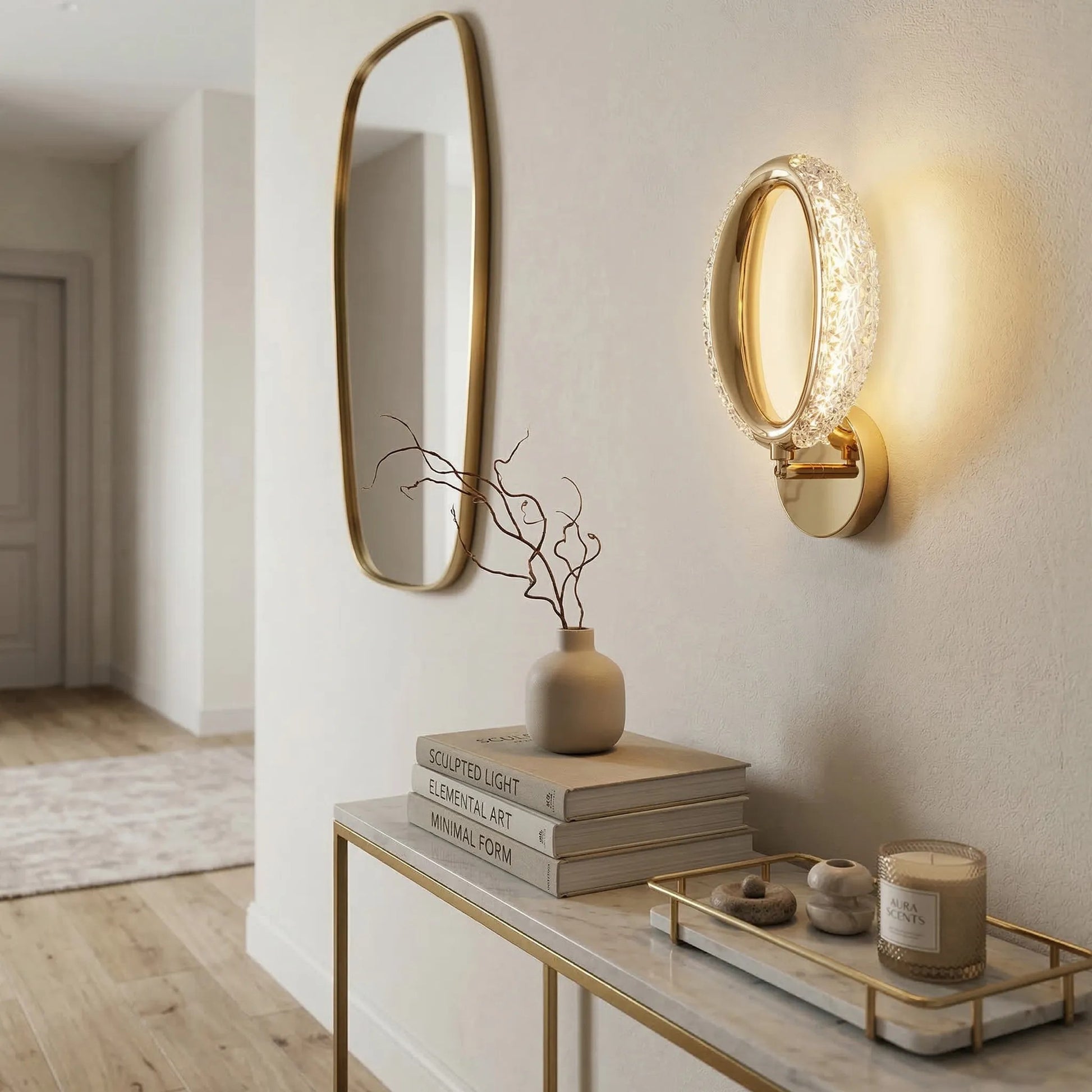 APLICĂ LED DE PERETE G174-W GOLD  6