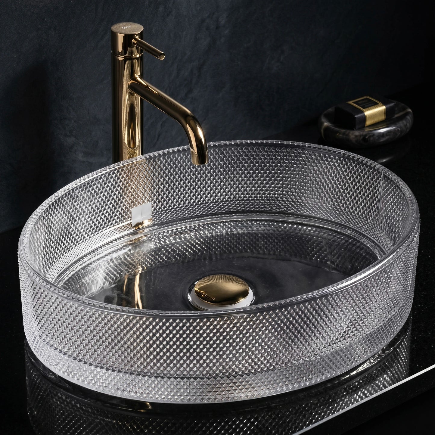 Lavoar pe blat REA Mirella Transparent  6