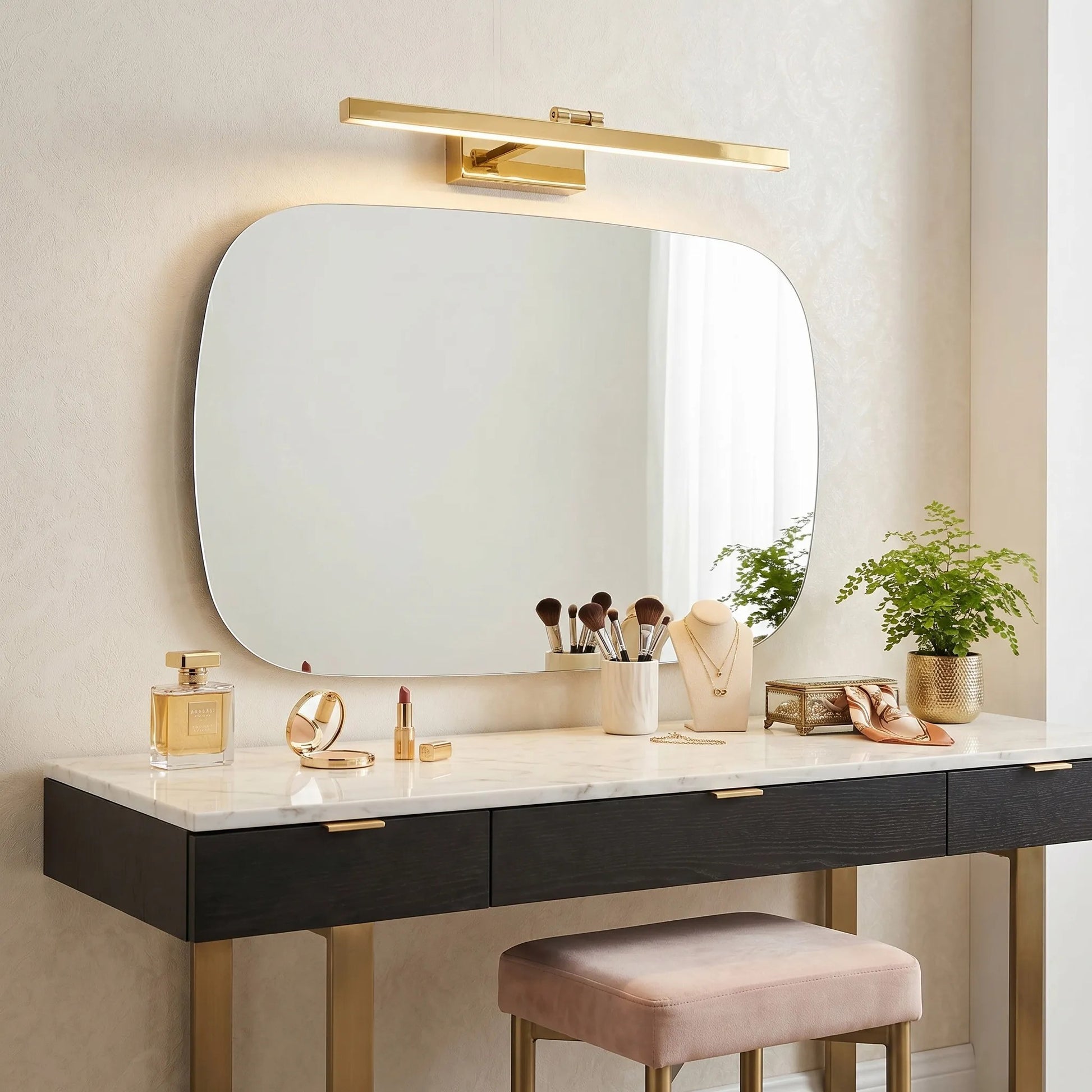 Aplică LED pentru baie APP1861-1W 60 cm GOLD  6