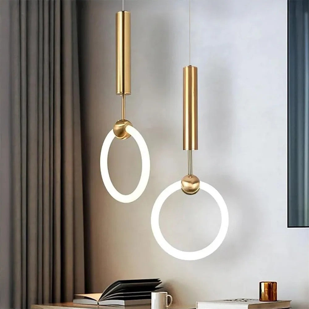Lampă suspendată LED LHJ059-1CP Brush Gold  6