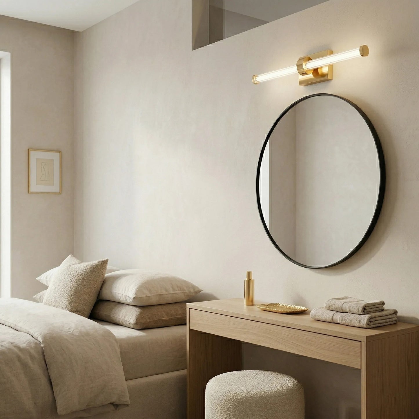 Aplică LED pentru baie APP1883-1W 40cm GOLD  6