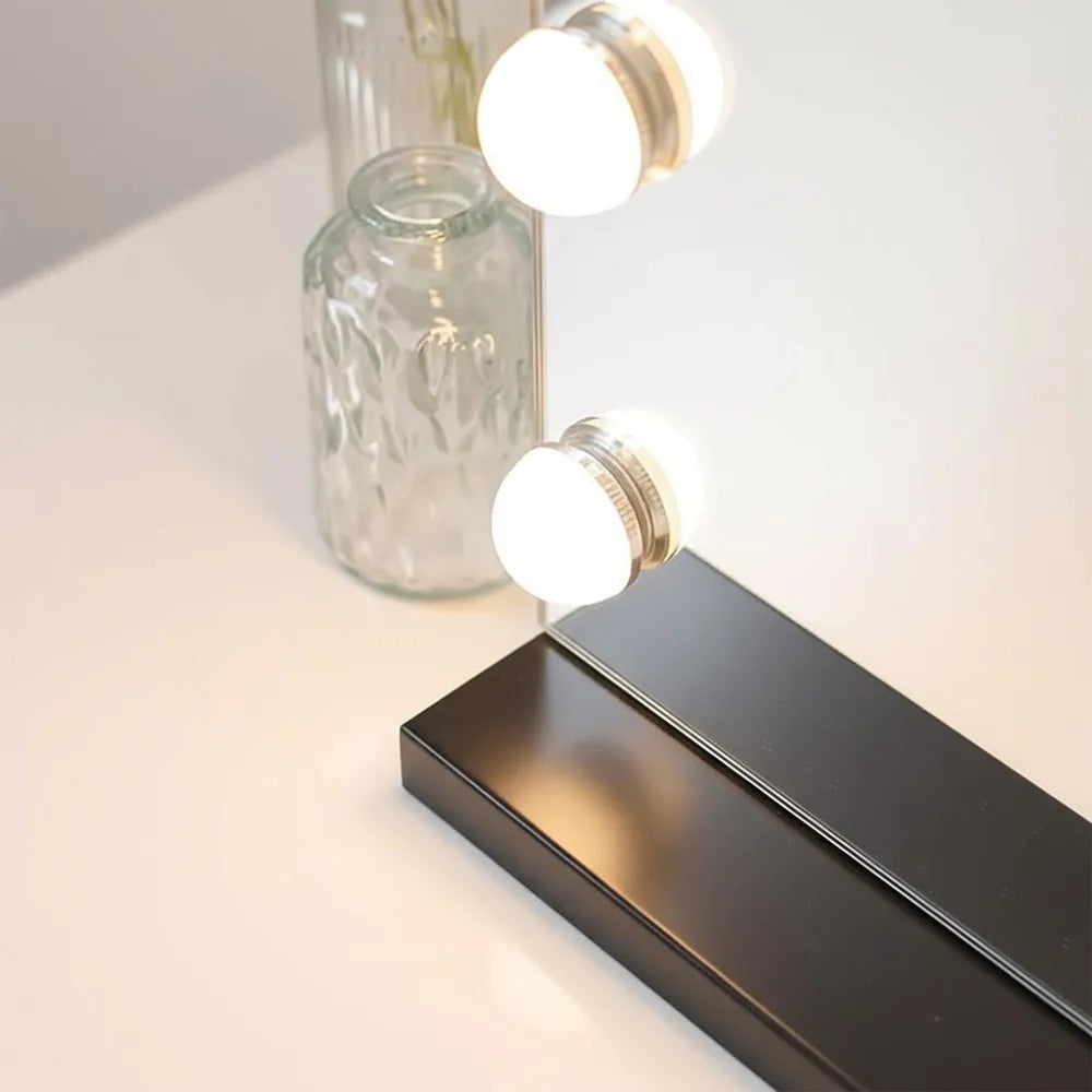 Oglindă LED HOLLYWOOD Black  6
